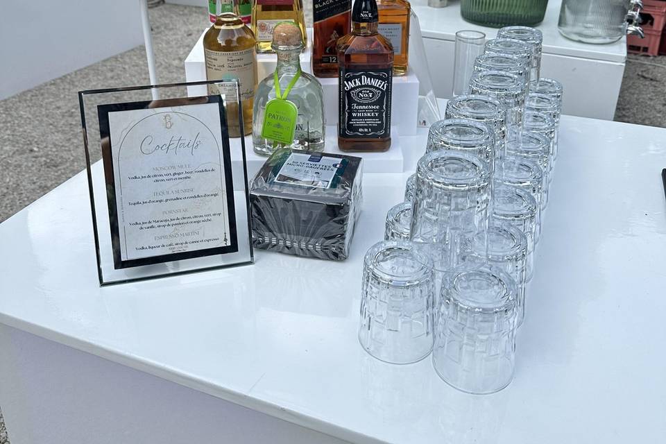 Open bar extérieur