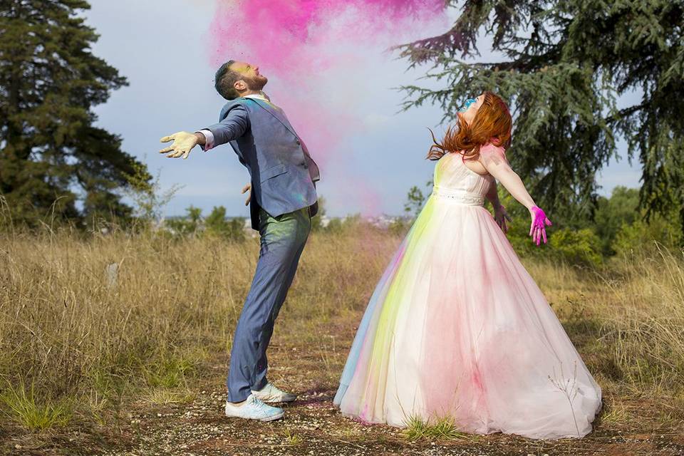 Séance trash the dress