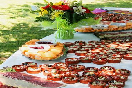 Verrines, tapas, plateaux