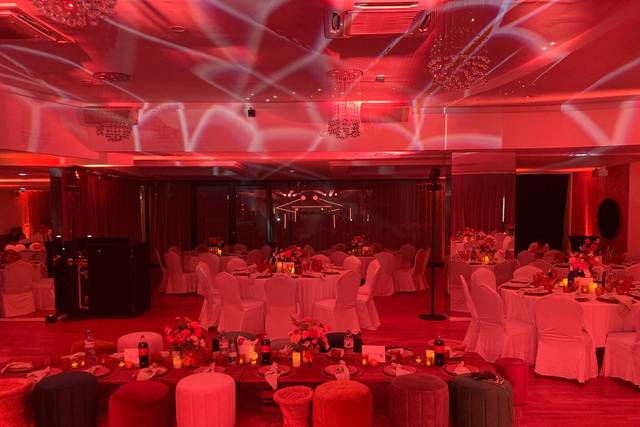 Ambiance lumineuse rouge