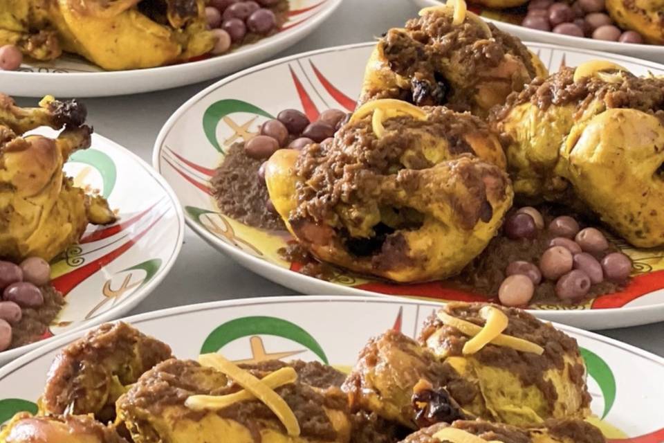 Poulet aux olives
