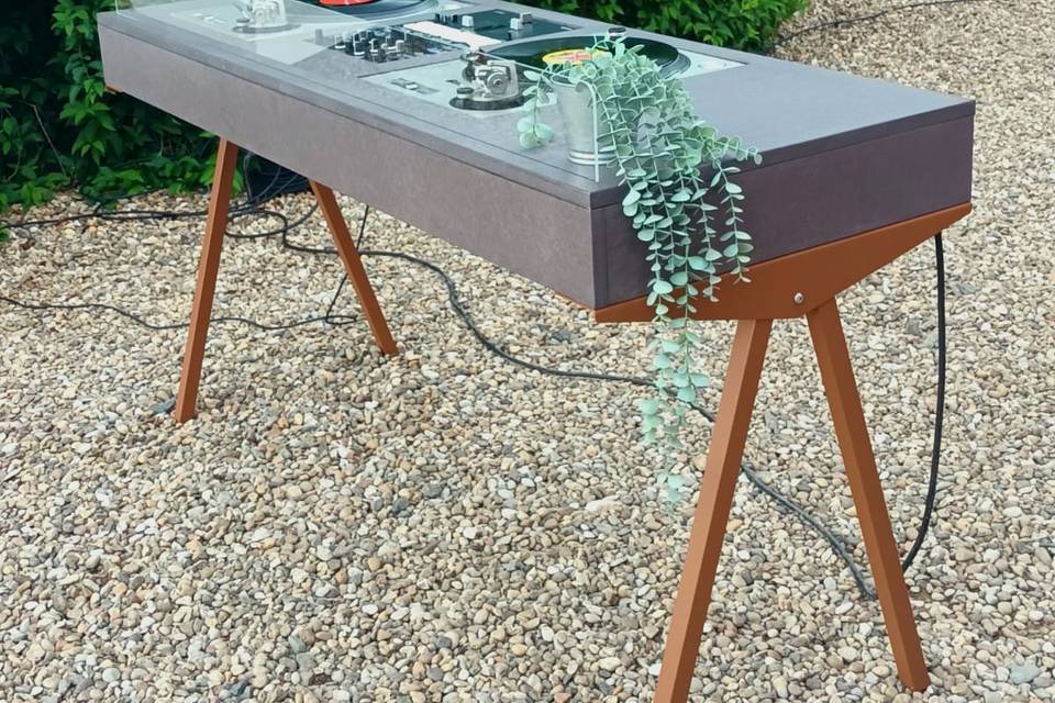 Meuble pour platines vinyles