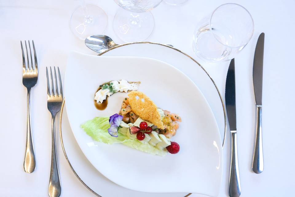 Entrée Au Cœur des Saveurs
