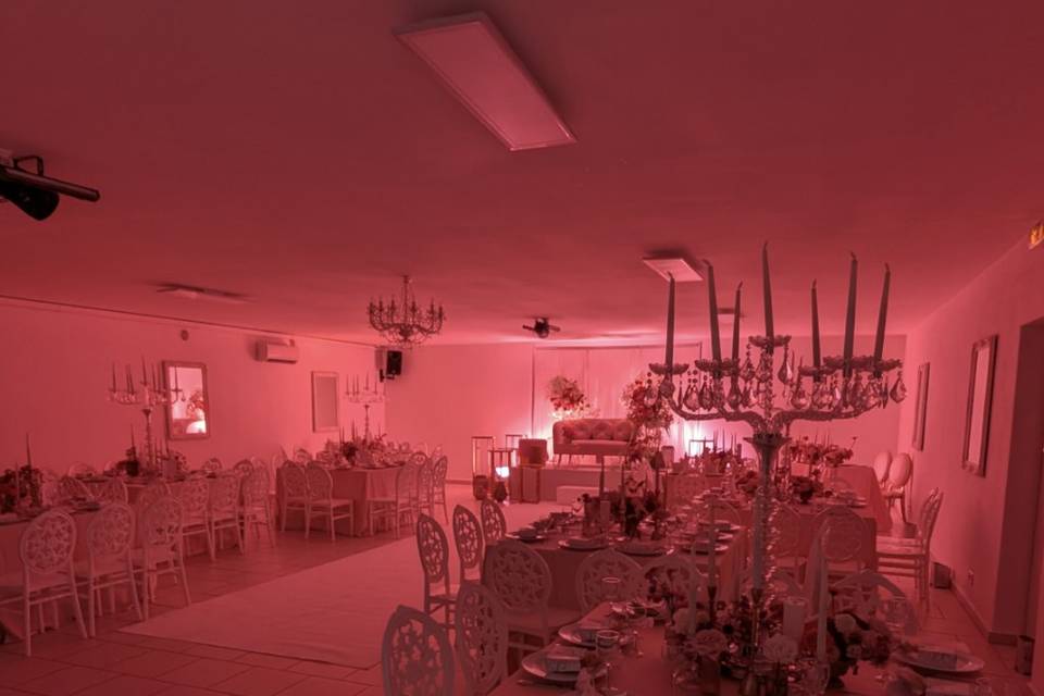 Ambiance de couleur led