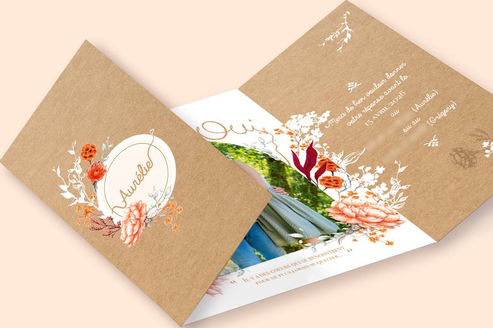 Mariage style champêtre