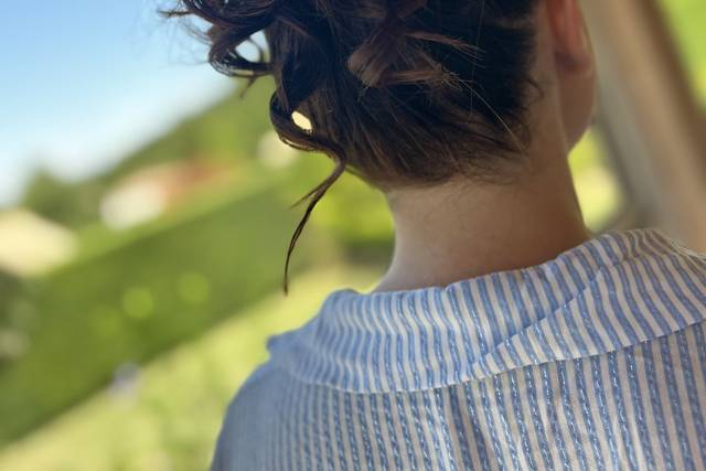 Chignon haut