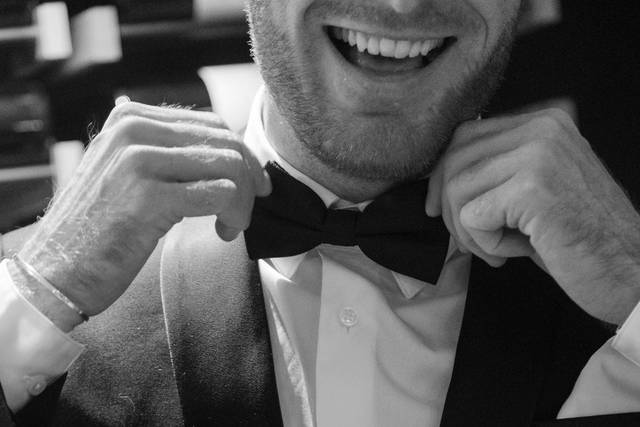 Le sourire du marié