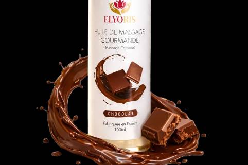 Huile de massage chocolat