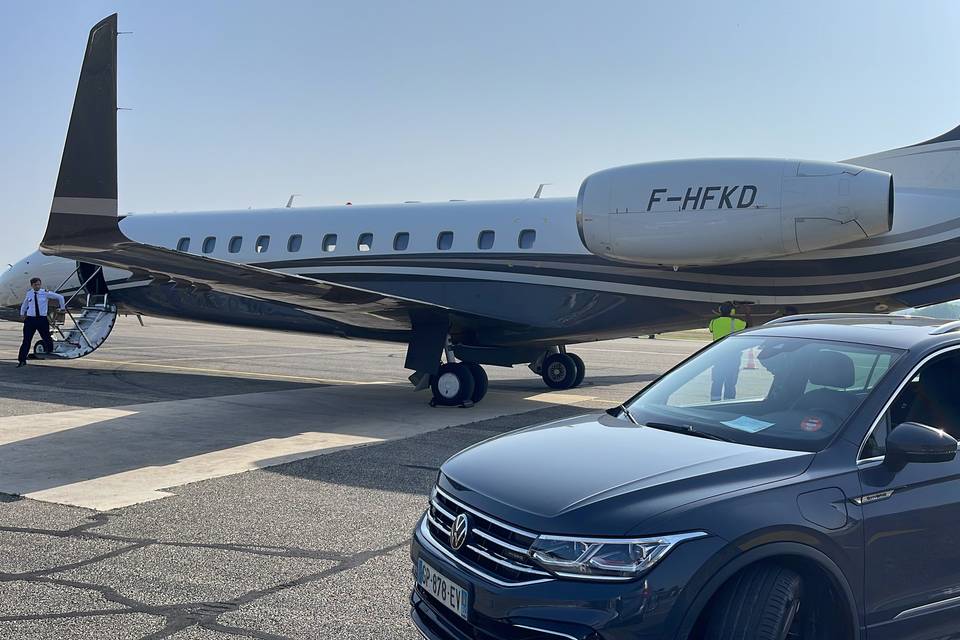 Voiture aéroport d'Avignon