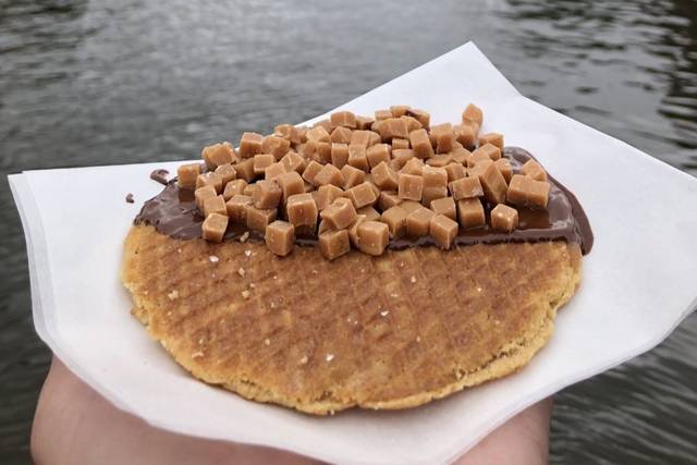 Stroopwafel chocolat caramel