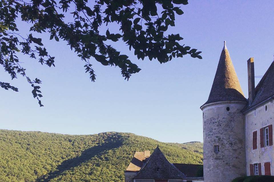 Château de Varennes, terrasse