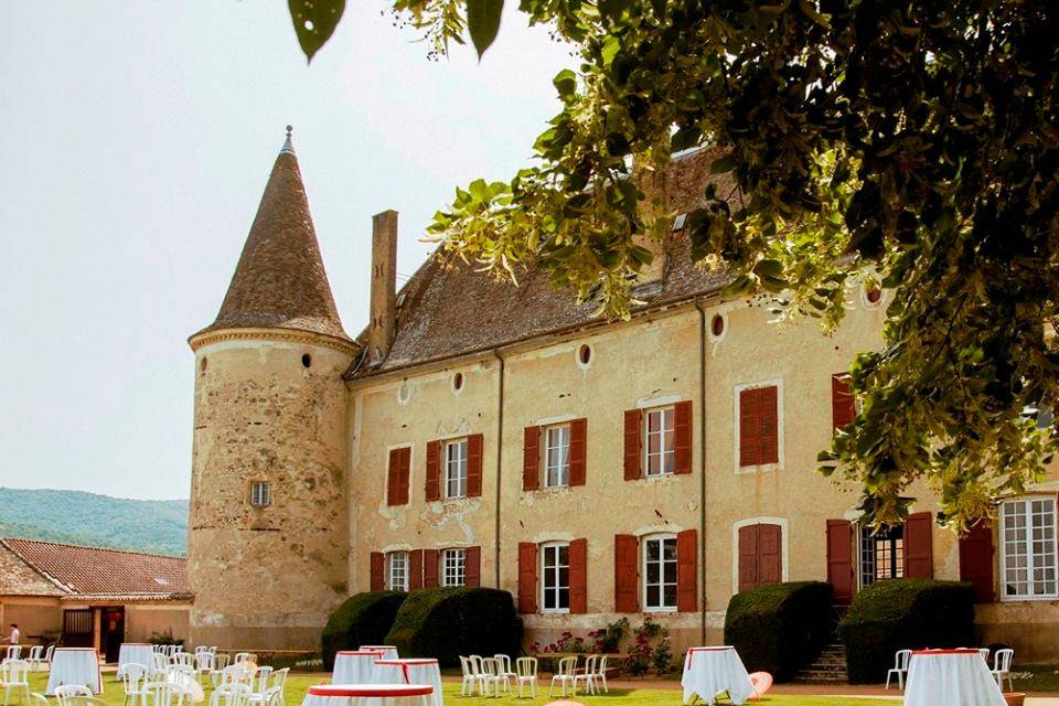 Château de Varennes, terrasse