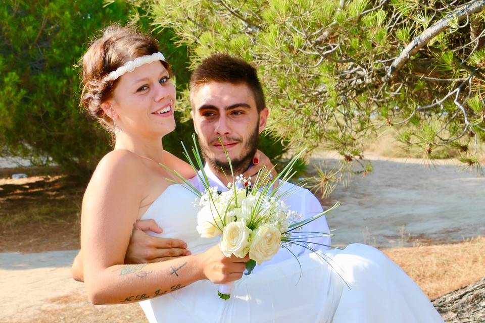 Les mariés photo personnelle