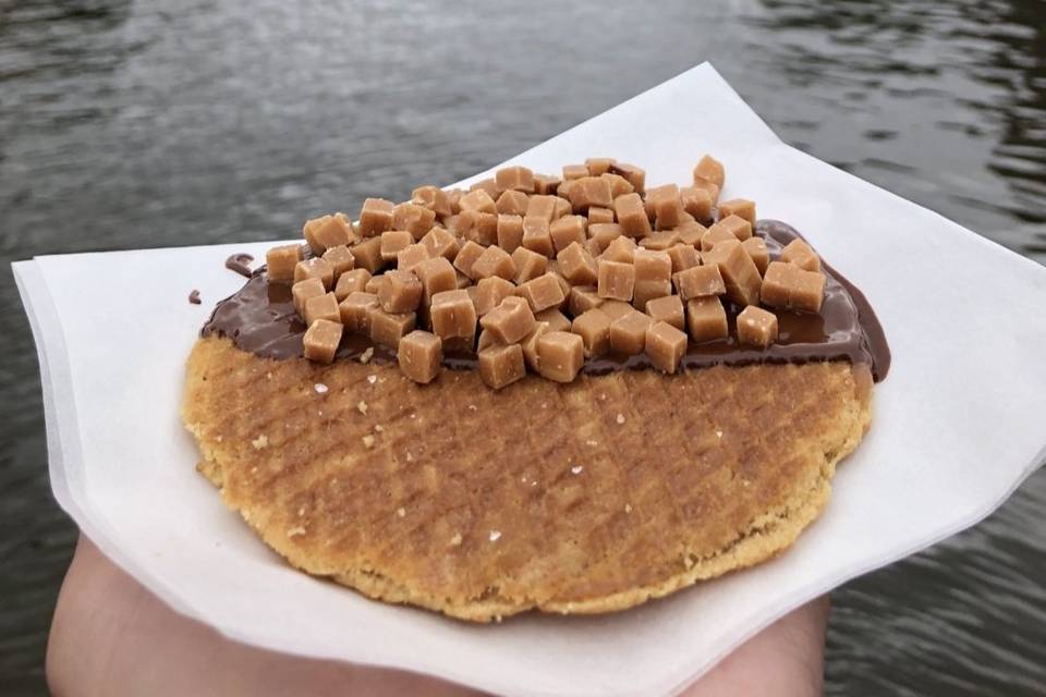 Stroopwafel chocolat caramel