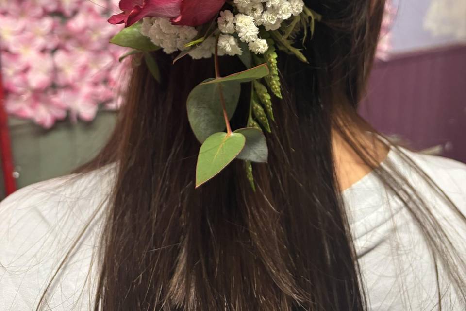Création sur cheveux