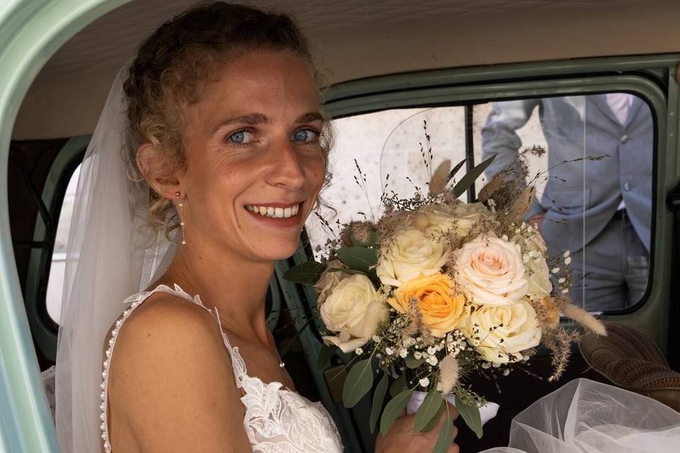 Photo de la mariée