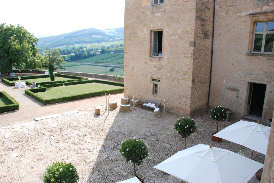 Chapelle sur la terrasse sud