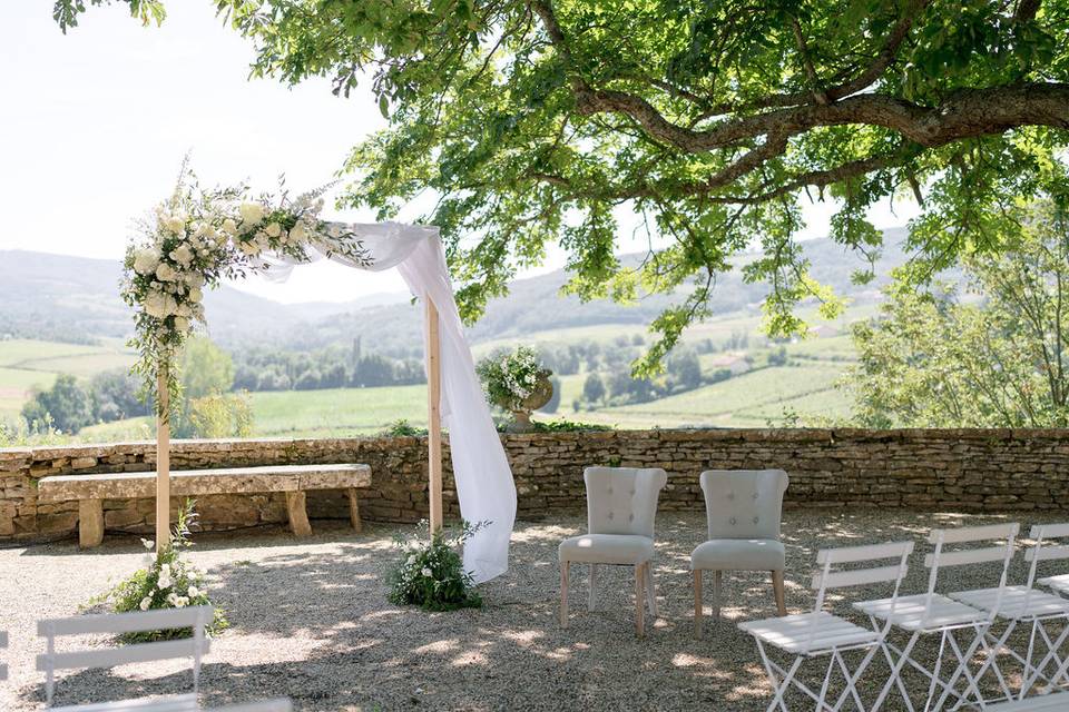 Terrasse Sud cérémonie