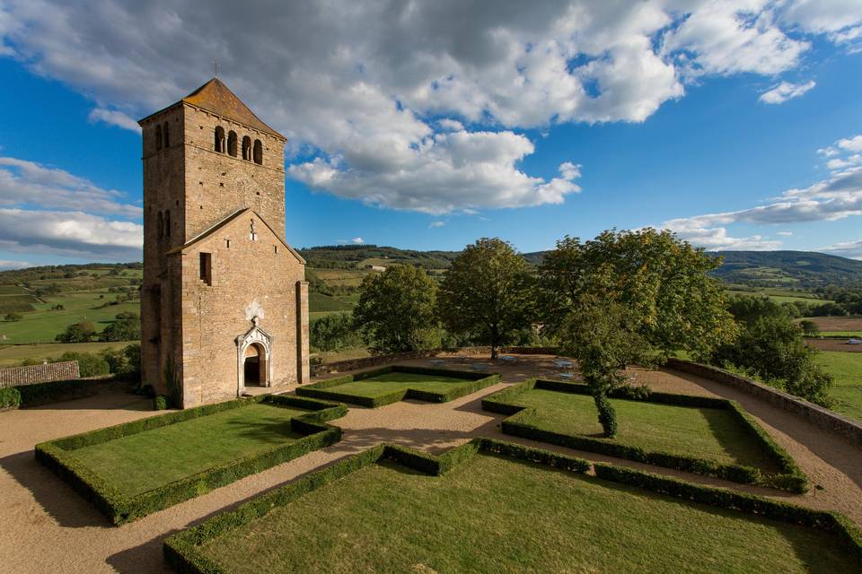 Chapelle sur la terrasse sud