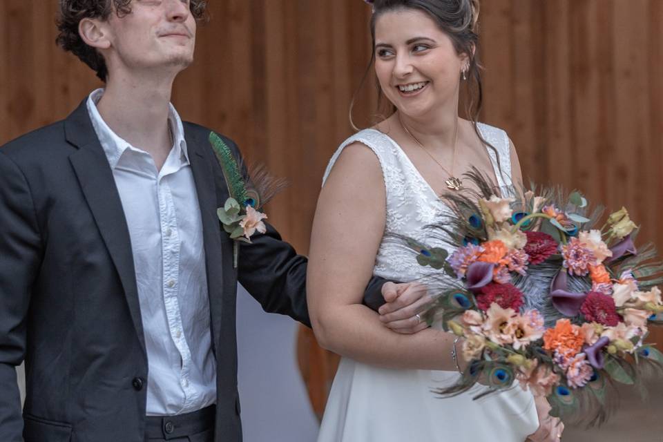 Bqt de mariée & boutonnière