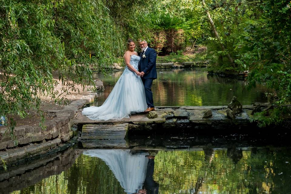 Reflet dans l'eau