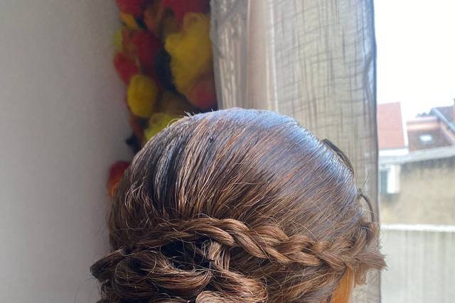 Chignon sophistiqué