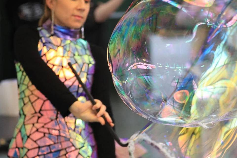 Atelier bulles géantes