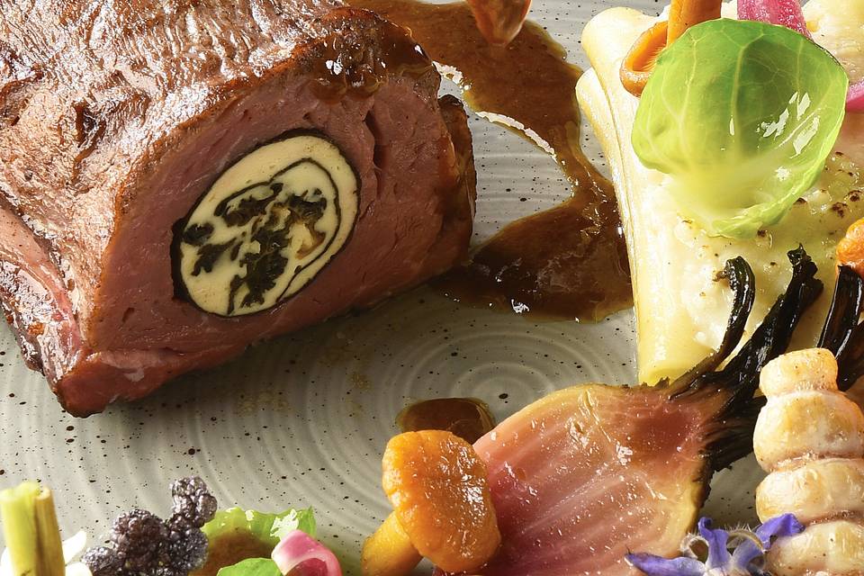 Filet de veau, maki morilles