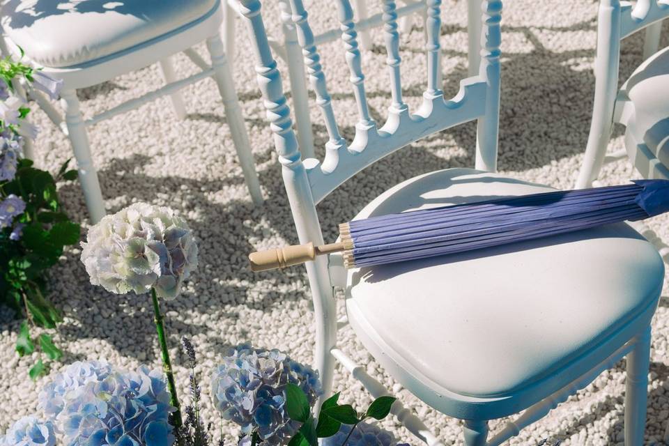 Blue flowers