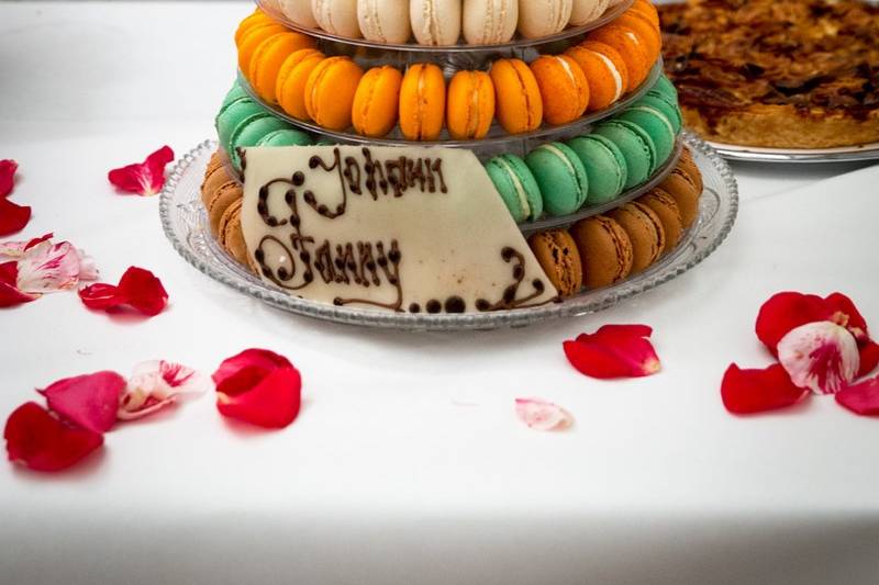 Pièce montée macaron