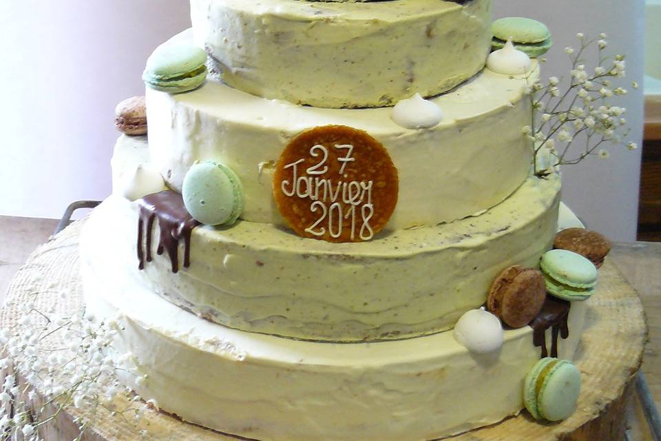 Wedding cake d'hiver