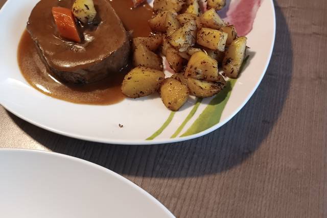 Carbonnade Normande et pommes