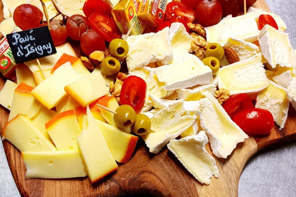 Planche fromages Normands