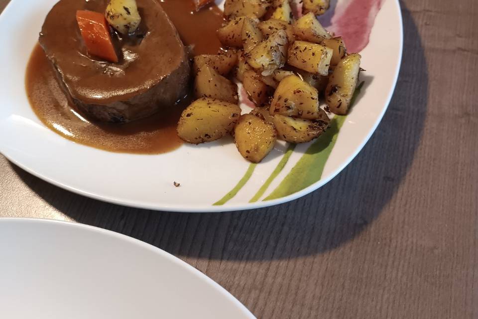 Carbonnade Normande et pommes