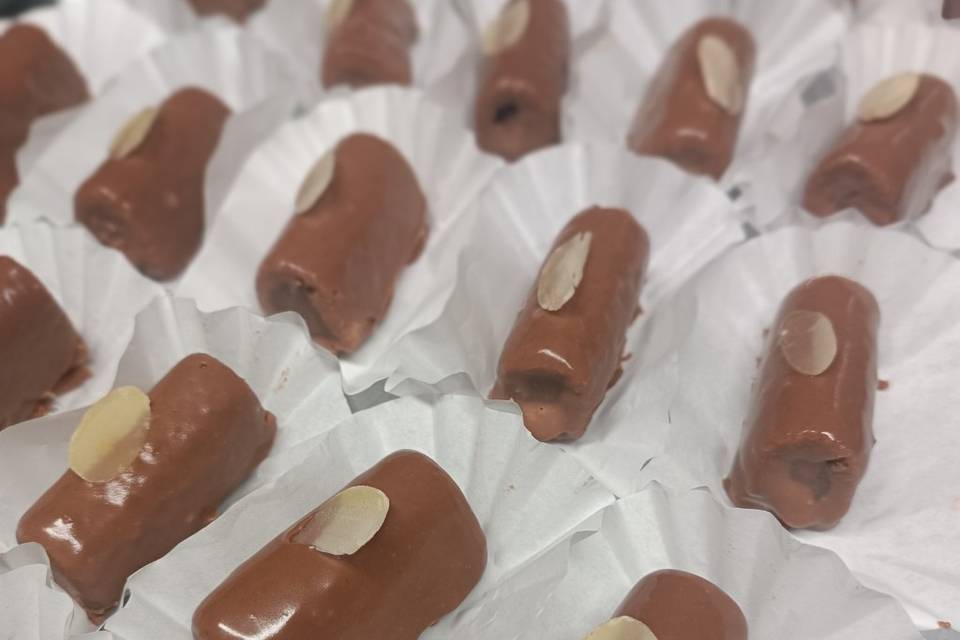 Mini bûchettes de Noël au prée