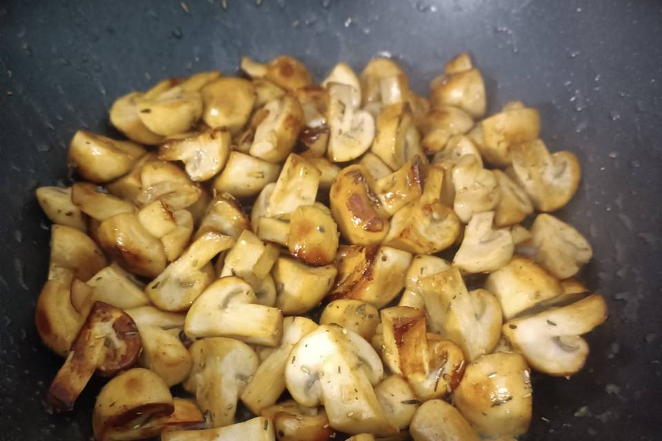 Champignons sautés
