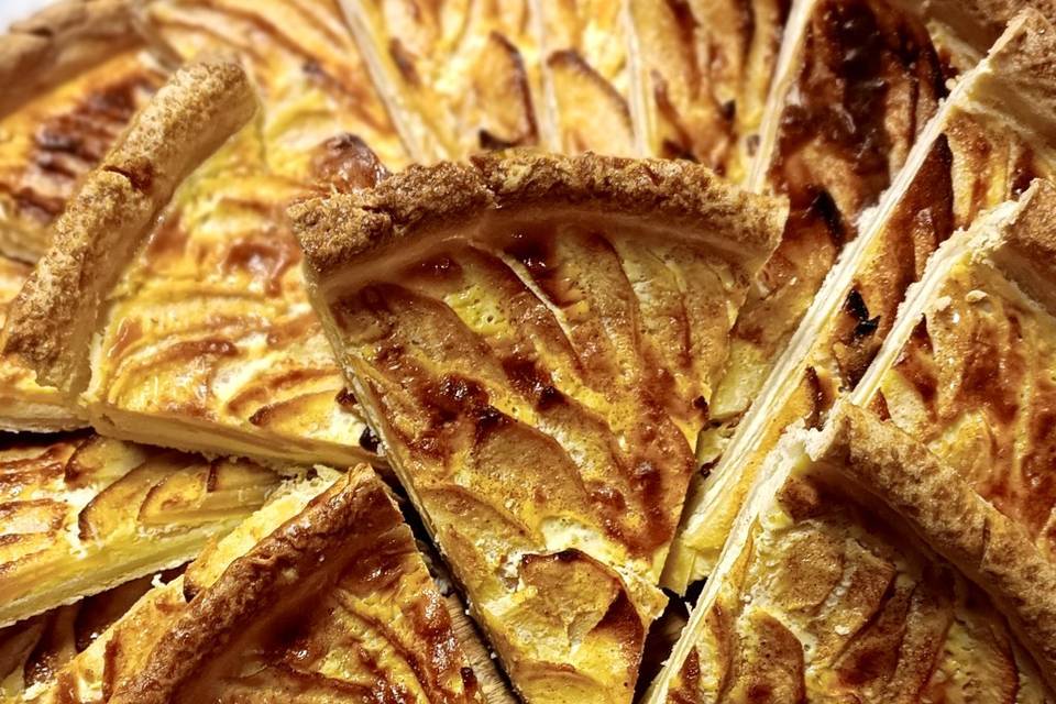 Tarte aux pommes Normande