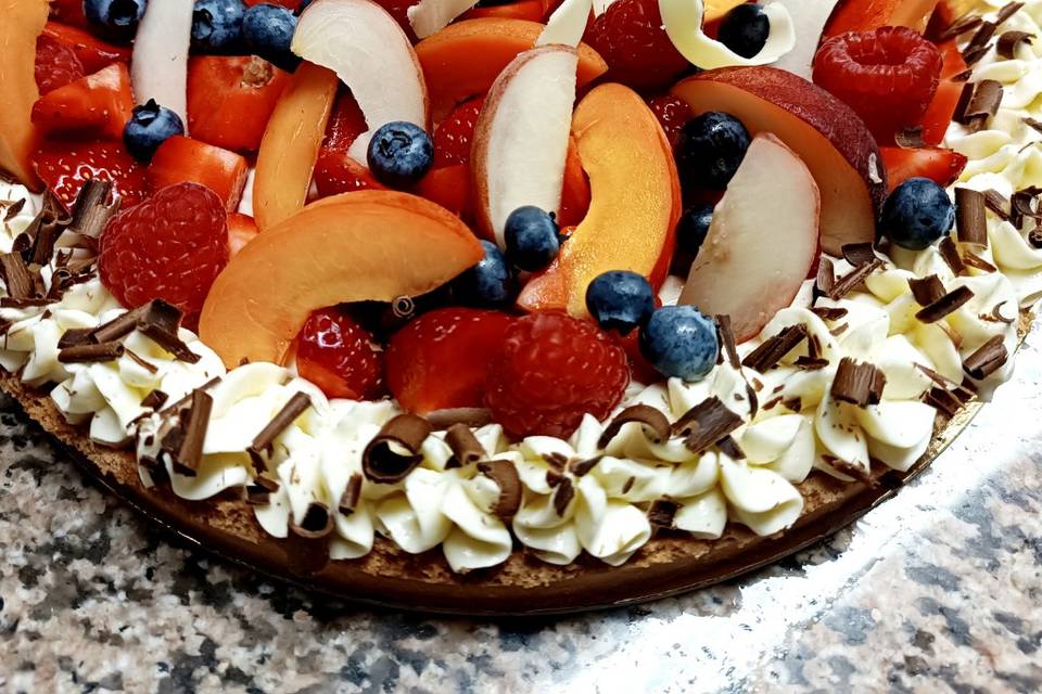 Tarte aux fruits frais de sais
