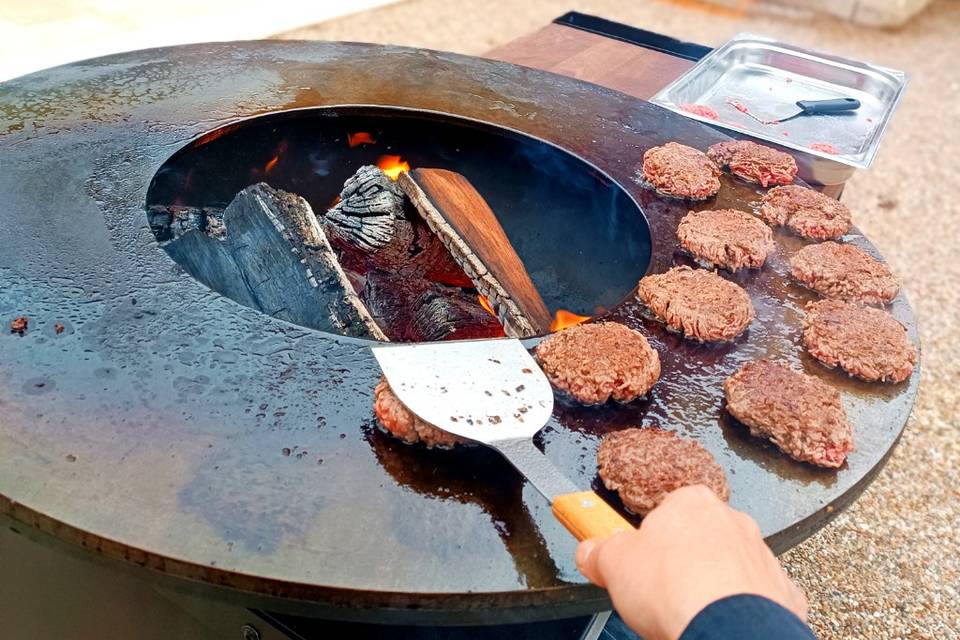 Burgers au brasero 😋