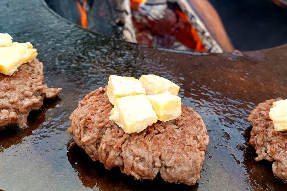 Burger Normand au brasero