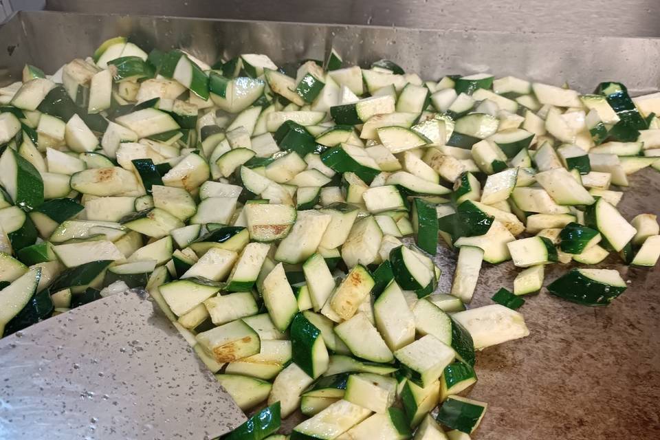 Légumes à la plancha