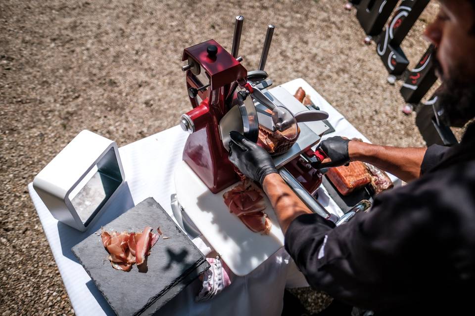 Atelier découpe de jambon