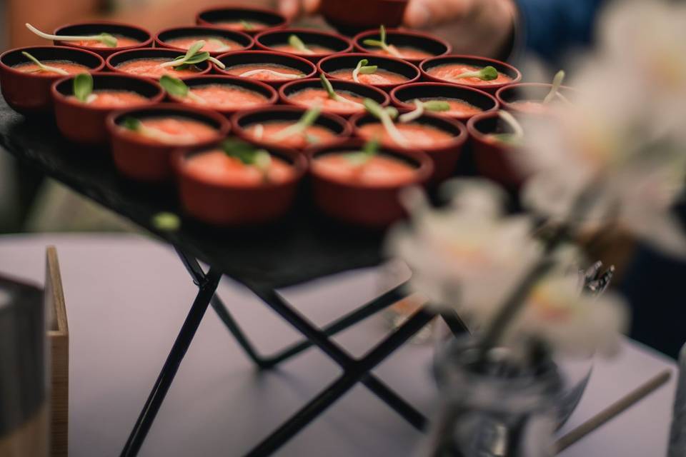 Gaspacho de tomates