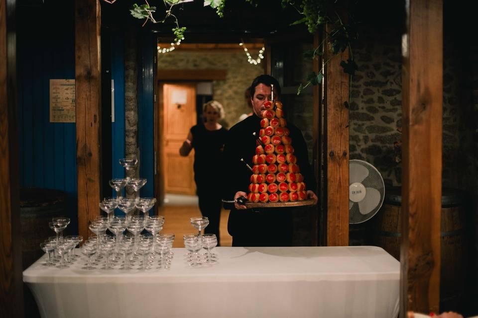 Cascade et Pièce montée