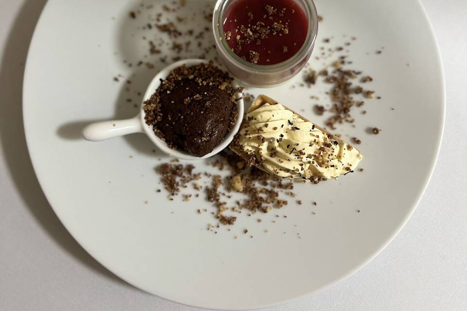 Trilogie de desserts