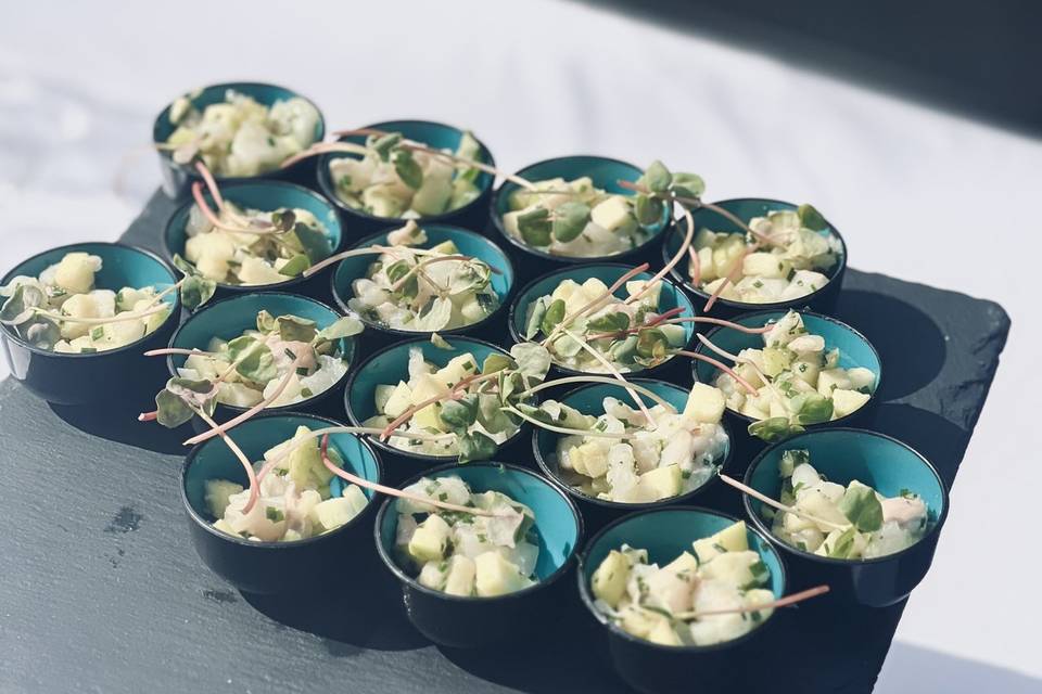 Tartare de cabillaud