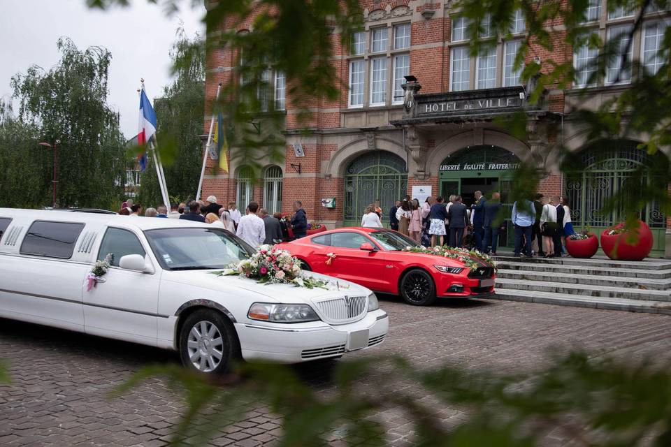 Mariage Limousine & Mustang