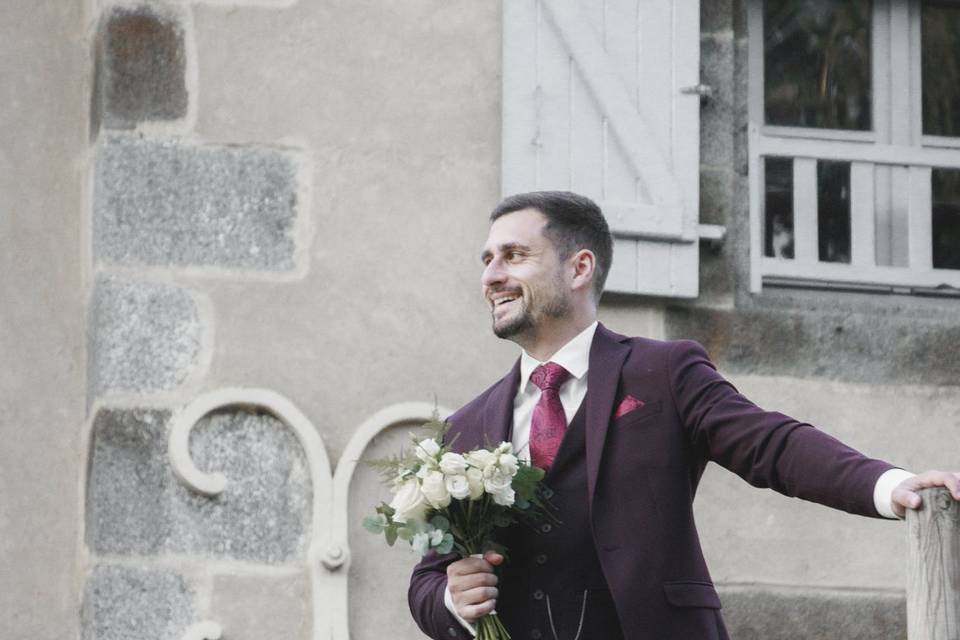 Le marié patiente