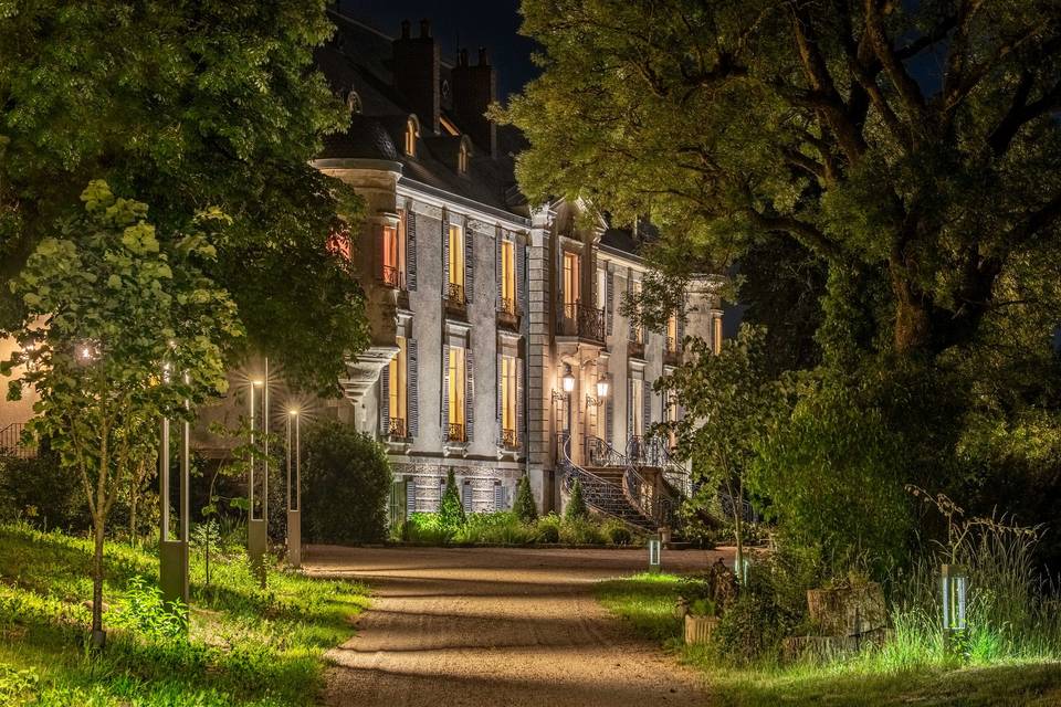 Château de Veullerot - nuit