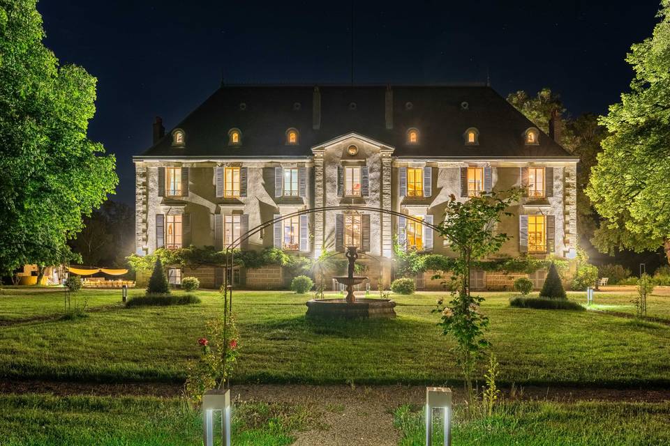 Château de Veullerot - nuit